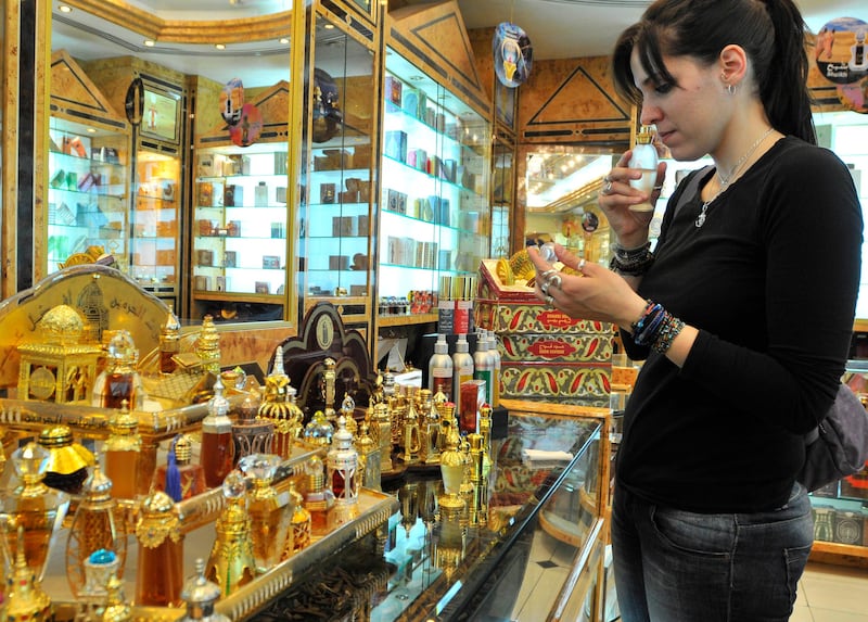 People shopping in Al Ghurair Mall during the Dubai Shopping Festival on Sunday, Feb. 13, 2011 in Dubai, United Arab Emirates. Photo: Charles Crowell for The National