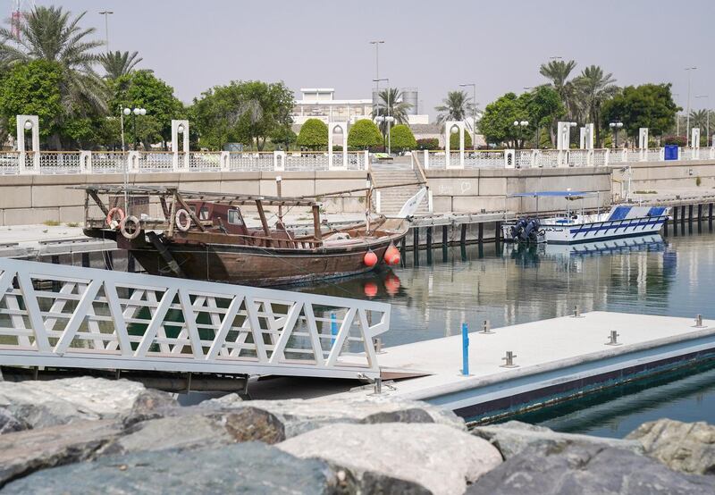 Abu Dhabi, United Arab Emirates, June 27, 2019.   Mirfa (west of ad)  to find out what people think about ghadan.  -- The Mirfa Marina behind the Fish Market.
Victor Besa/The National
Section:  NA
Reporter:Anna Zacharias