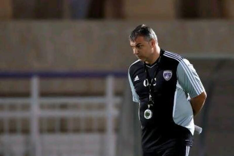 Al Ain's head coach Cosmin Olaroiu has plenty on his mind – Al Ain still have the Asian roster spot to fill and he hasn't had as much time working his team out as he would have liked. Did we mention there's also the Super Cup match against Al Jazira on Monday night?