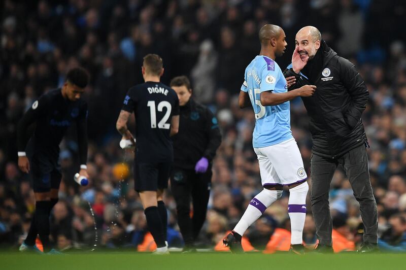 Fernandinho said he wants to carry on for as long as possible. Getty Images