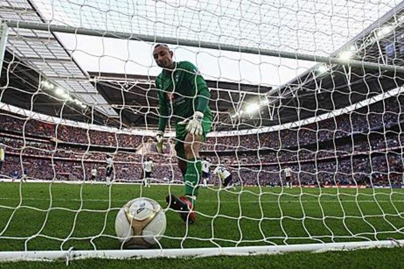 Heurelho Gomes, the Spurs goalkeeper, is likely to play a key role  against Chelsea today.