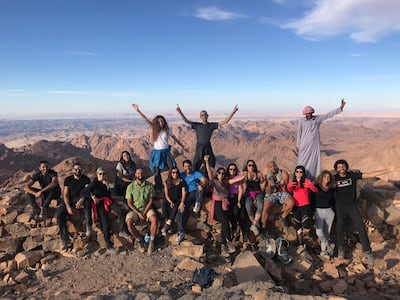 Omar Samra's Wild Guanabana shut down for most of 2020 before offering a local trip in the Red Sea mountains last November. Photo: Wild Guanabana
