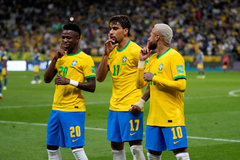November 11, 2021. Brazil 1 (Paqueta 72') Colombia 0: Three points for Brazil saw them become the first South American team to qualify for Qatar. The game also marked their 10th consecutive home qualifier without conceding a goal. “I cried of happiness [after scoring] because of this moment I am living at the national team and at my club Lyon. This came from a lot of joy, joy for this work well done," Lucas Paqueta said.