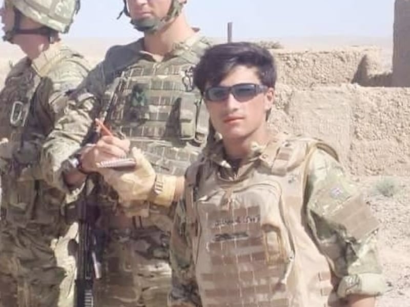 British Army interpreter Jamal Barak has urged the UK to learn from a damning report into its withdrawal from Afghanistan. Photo: Jamal Barak