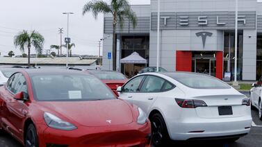 Tesla stock price has dropped more than 30 per cent since the start of the year. Reuters