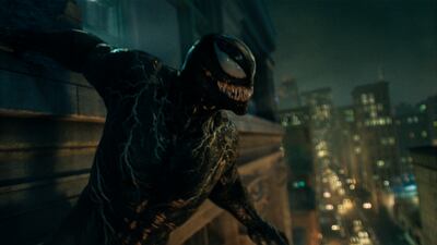 Hardy says he's enjoyed playing a character with two personalities – Eddie and Venom. Photo: Sony Pictures