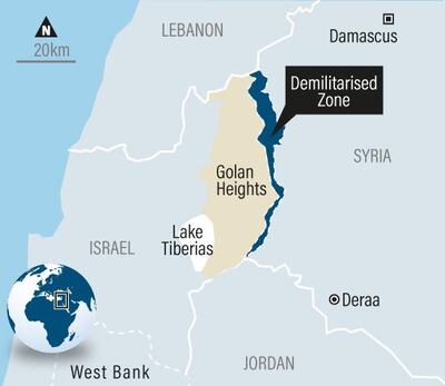 The Golan Heights.