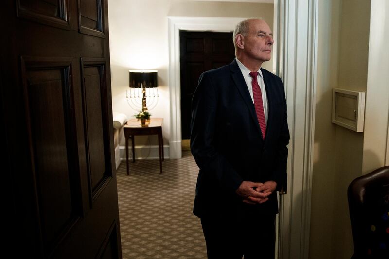 White House Chief of Staff John Kelly. AP Photo