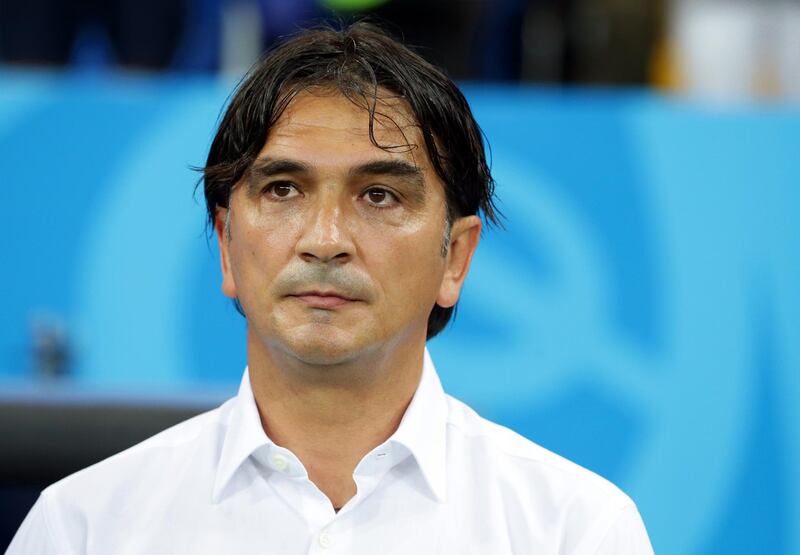 epa06842459 Croatia's head coach Zlatko Dalic prior to the FIFA World Cup 2018 group D preliminary round soccer match between Iceland and Croatia in Rostov-On-Don, Russia, 26 June 2018.

(RESTRICTIONS APPLY: Editorial Use Only, not used in association with any commercial entity - Images must not be used in any form of alert service or push service of any kind including via mobile alert services, downloads to mobile devices or MMS messaging - Images must appear as still images and must not emulate match action video footage - No alteration is made to, and no text or image is superimposed over, any published image which: (a) intentionally obscures or removes a sponsor identification image; or (b) adds or overlays the commercial identification of any third party which is not officially associated with the FIFA World Cup)  EPA/KHALED ELFIQI   EDITORIAL USE ONLY