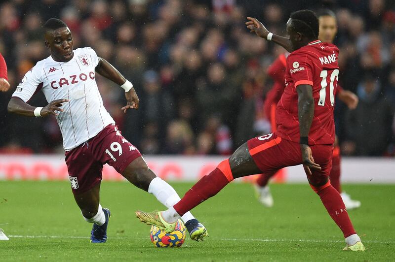 Marvelous Nakamba - 5: The Zimbabwean dwelt on the ball in midfield, a situation that led to a first-half booking. He was unable to stop the swarming Liverpool raids and came off in the 57th minute for Sanson. AFP