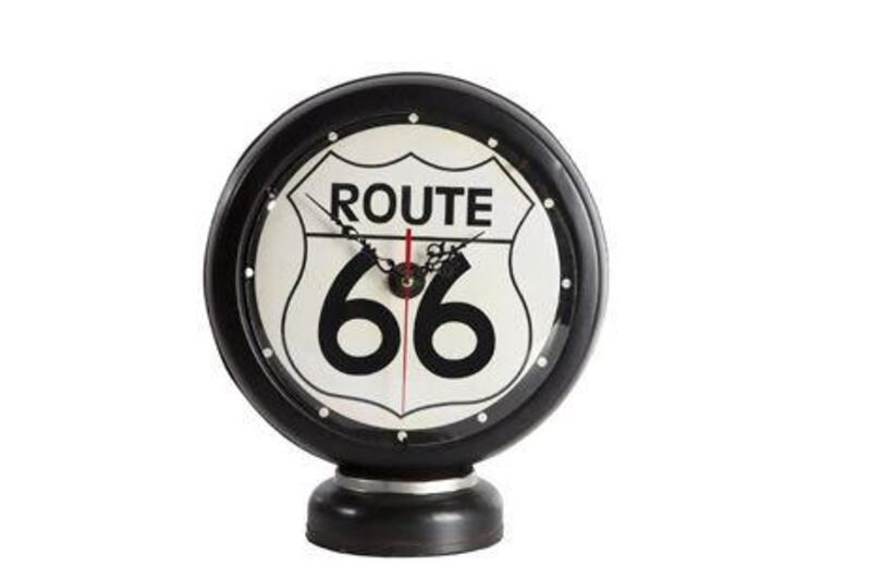 Route 66 Pump clock. Courtesy The One.