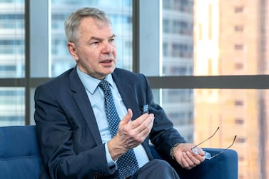 Pekka Haavisto has been mandated by the EU High Representative Josep Borrell to embark on a second mission to Addis Ababa, Ethiopia. Victor Besa / The National 