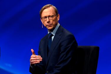 Brian Hook, the special US representative for Iran, said the United States will respond if Tehran attacks. AFP  