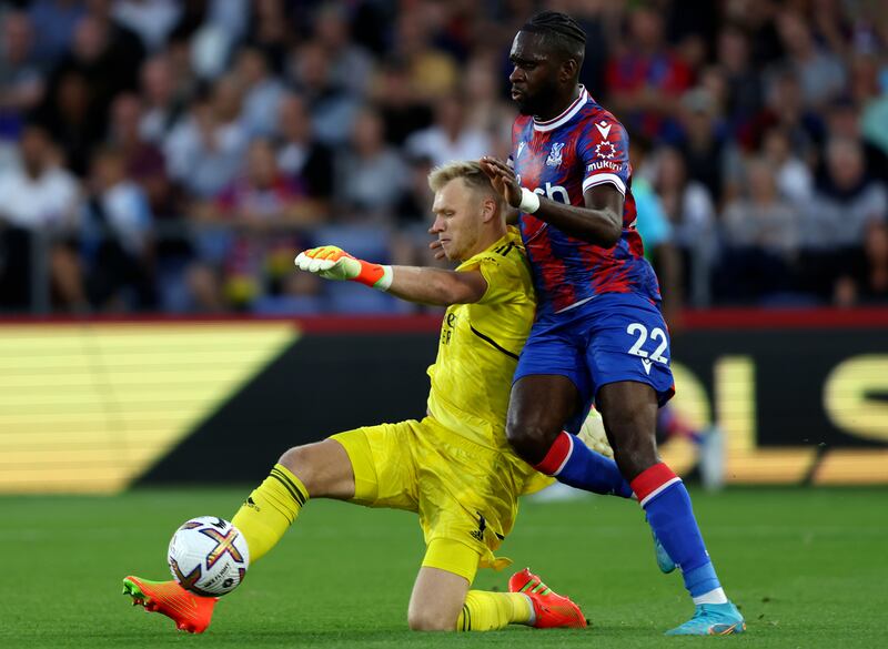 Odsonne Edouard 6– Had a great chance to equalise before half time but his stooping header was saved comfortably by Ramsdale. Substituted after 58 minutes. AP Photo