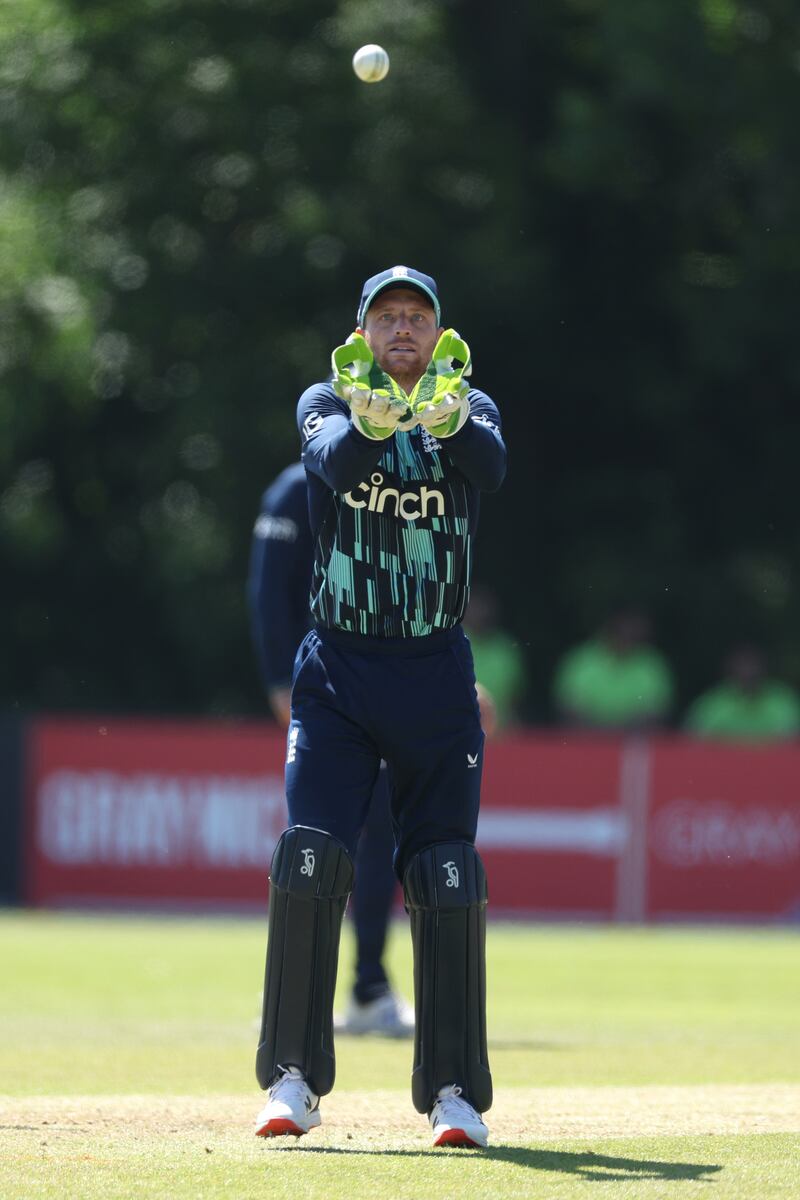 England wicketkeeper and captain Jos Buttler . Getty