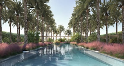 The ultra-luxury resort will have gardens cascading to the beach, infinity swimming pools and a luxury Aman Spa. Photo: Aman
