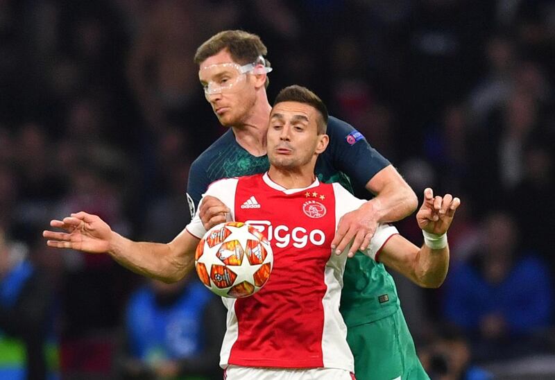 Dusan Tadic: 7/10. Played in a wider role on the left and crafted the opener for Ziyech. Needed to keep the ball more as Spurs came back into the game in the second half. Reuters
