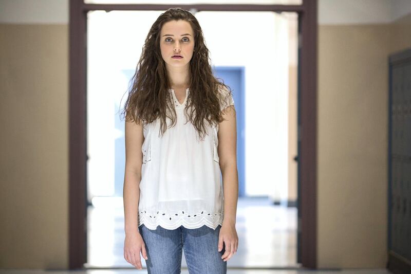 Katherine Langford as Hannah Baker in 13 Reasons Why. Beth Dubber/Netflix