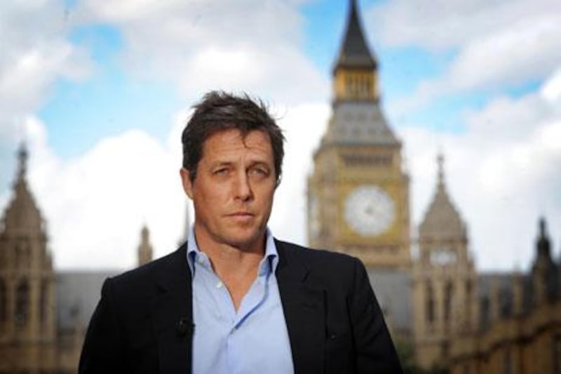 Hugh Grant is playing a strong supporting role in the phone-hacking scandal.