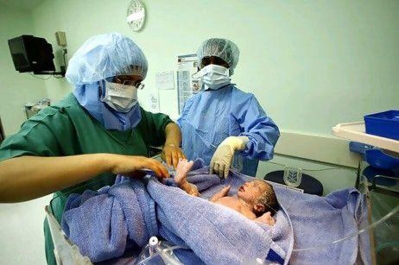 The maternity unit at the Government-run Al Wasl hospital in Dubai has a great reputation despite being considered a no-frills hospital.