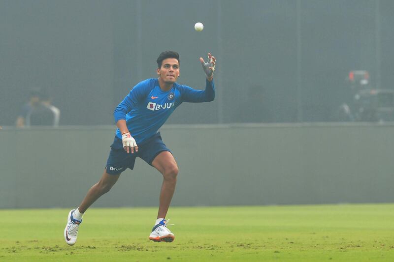 India's Rahul Chahar will be hoping to get a chance in the first T20 on Sunday. AFP