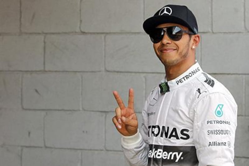 Lewis Hamilton has the record for most number of pole positions by a British Formula One driver. Alberto Estevez / EPA