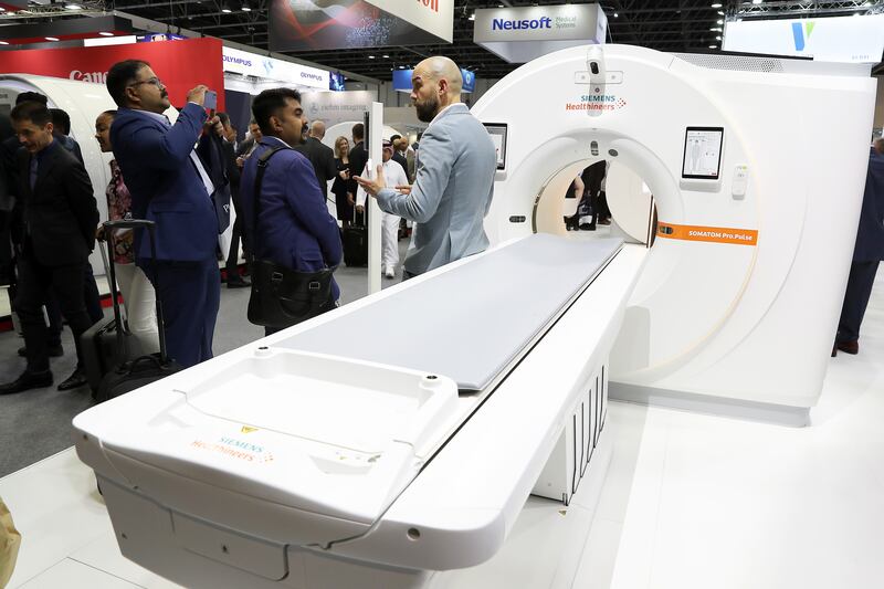 The latest scanners are much sleeker and less cumbersome than the larger models of the past, one expert told The National.