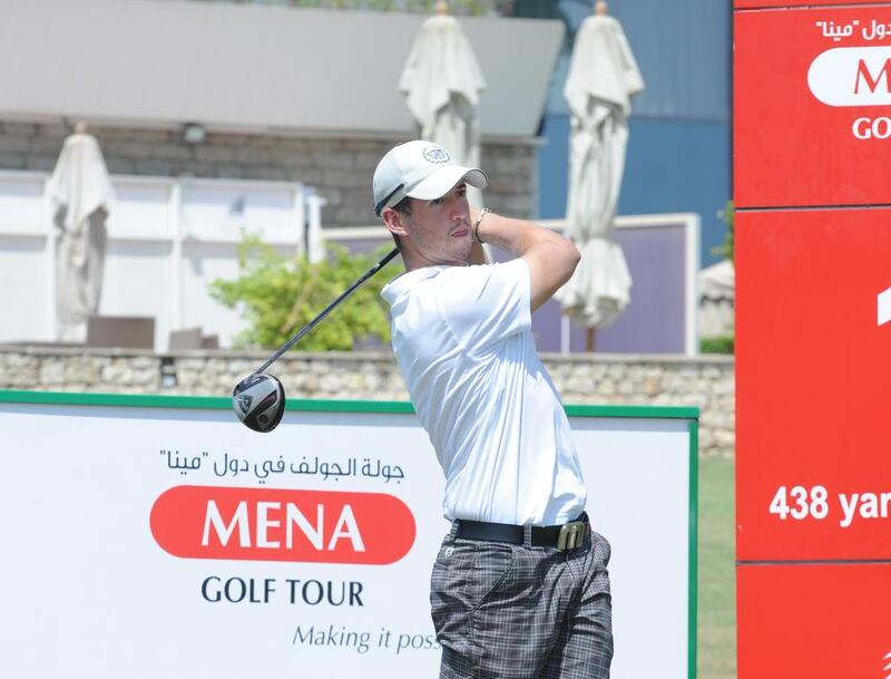 Jack Shepherd matched Zane Scotland shot for shot for a share of the first round lead at the Sheikh Maktoum Dubai Open. Mena Golf Tour