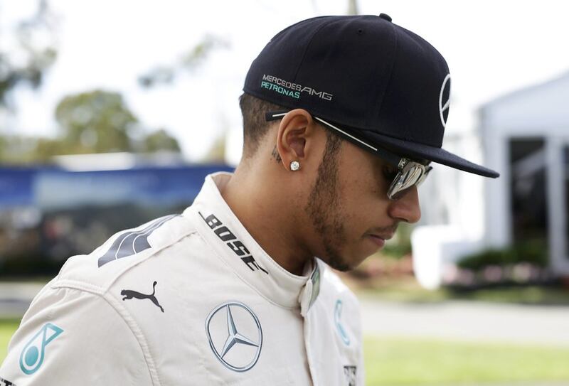 Lewis Hamilton won the 2014 drivers' title and begins his 2015 defence on Sunday at the Australian Grand Prix. Mark Dadswell / Reuters / March 12, 2015