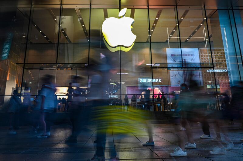 Apple, which launched its newest iPhone 13 series last month, did not disclose which products it is going to launch on Monday. AFP