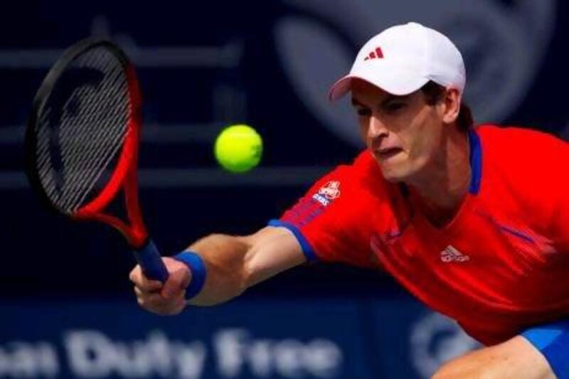 Andy Murray defeated Tomas Berdych 6-3, 7-5.