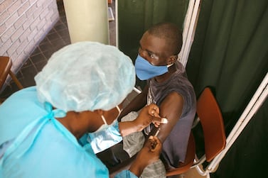 Covax has been distributing Covid-19 vaccines to poorer nations but the programme is experiencing a shortfall of doses. Getty Images