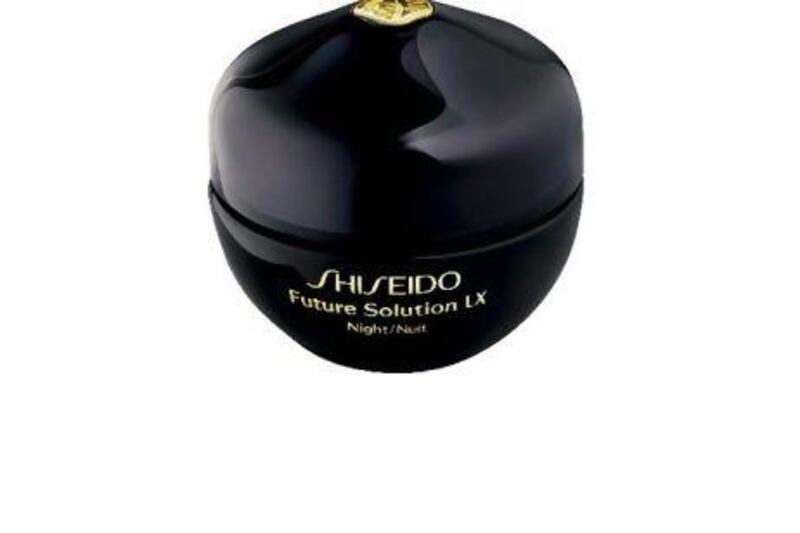 Shiseido Future Solution LX total regenerating facial night cream. Shiseido