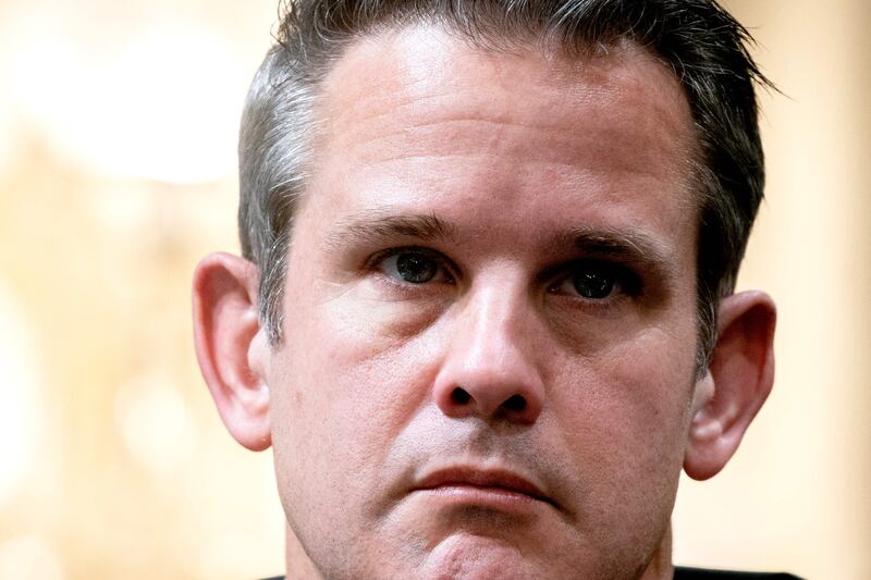 Mr Trump 'was willing to sacrifice our republic to prolong his presidency. I can imagine no more dishonourable acts by a president.'

Republican Congressman Adam Kinzinger. AFP