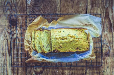 Cheddar and camel milk cornbread