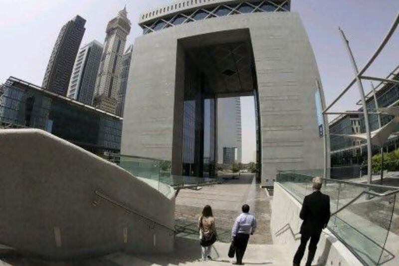 The Dubai International Financial Centre, DIFC.