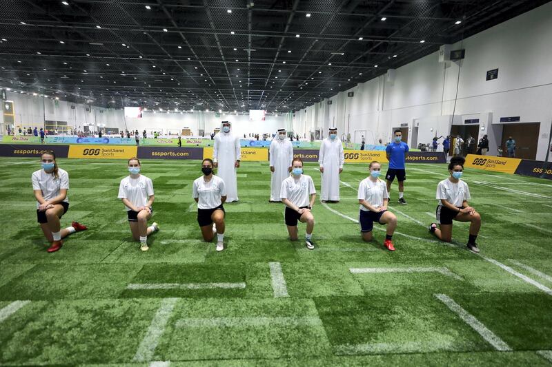 Dubai Sports World is operating in adherence to strict rules designed to curb the spread of Covid-19. Courtesy: Dubai Media Office