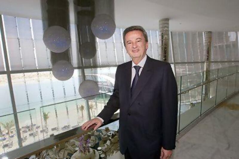 Riad Salameh Lebanon's central bank governor was in Abu Dhabi to meet with Lebanese businessmen. Jaime Puebla / The National Newspaper