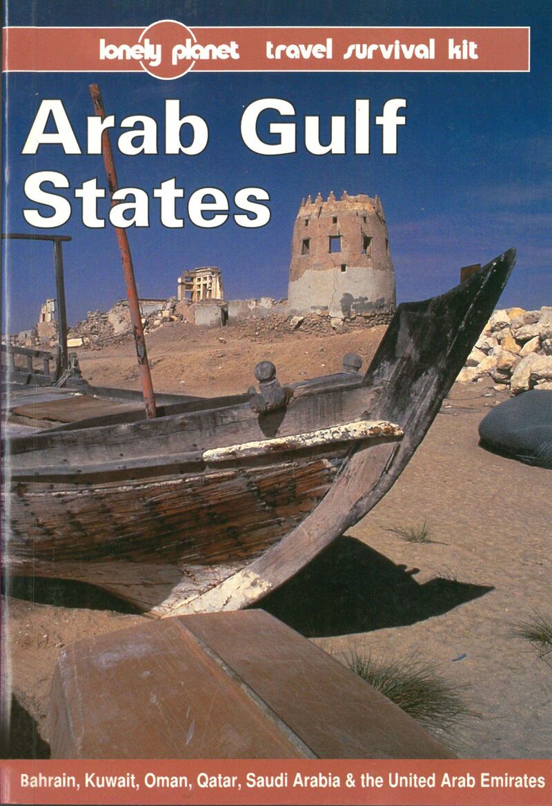 Arab Gulf States second edition, 1996. Courtesy Lonely Planet