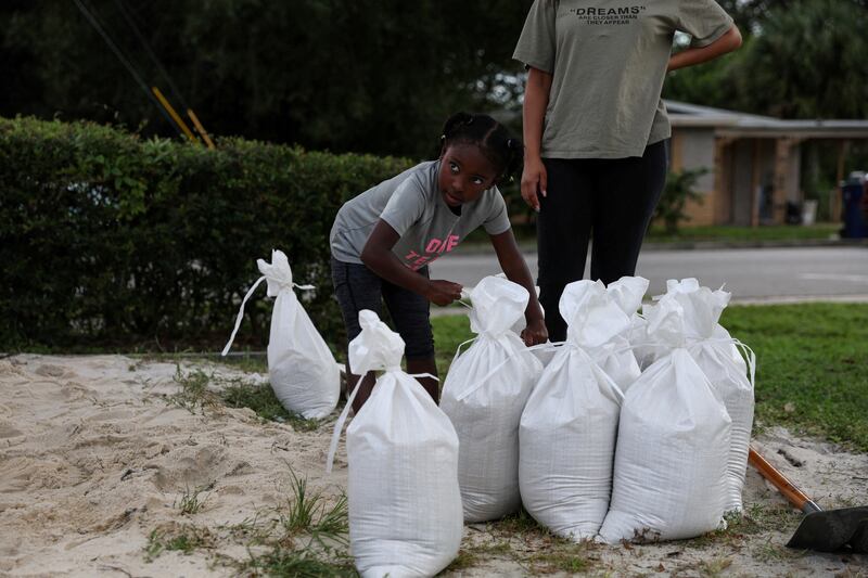 The storm brought high winds and torrential rain. Reuters