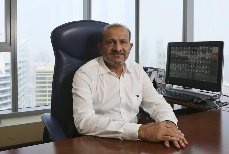 Firoz Merchant, chief and owner of Pure Gold  in Dubai, regularly settles arrears of jailed debtors. Sarah Dea/ The National 