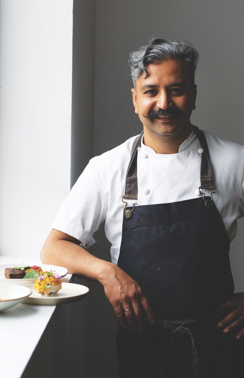 Chef Jitin Joshi held the reins at London’s Michelin-starred Gymkhana restaurant until recently. He will cook at Expo 2020 Dubai on January 25 and 26. Photo: Flavel Monteiro
