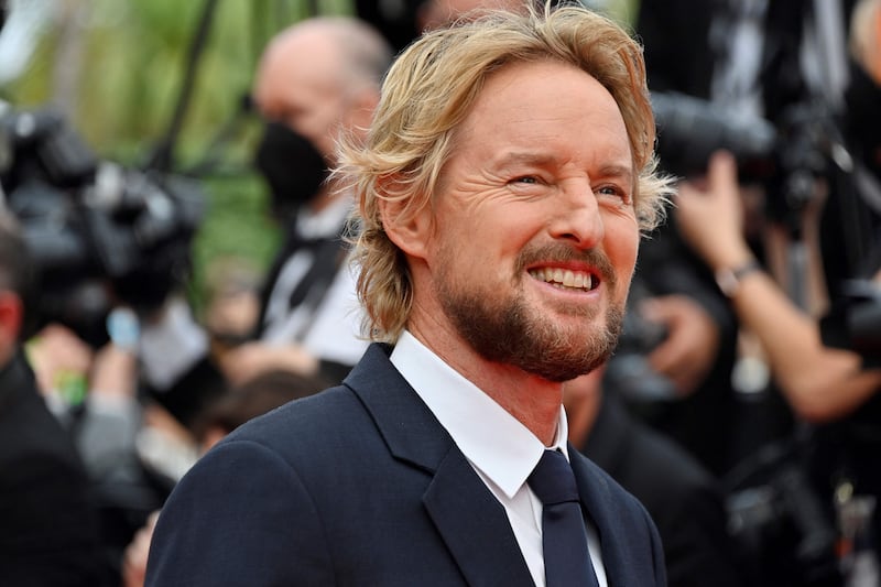 Owen Wilson attends the screening of 'The French Dispatch' at the 74th annual Cannes Film Festival on July 12, 2021