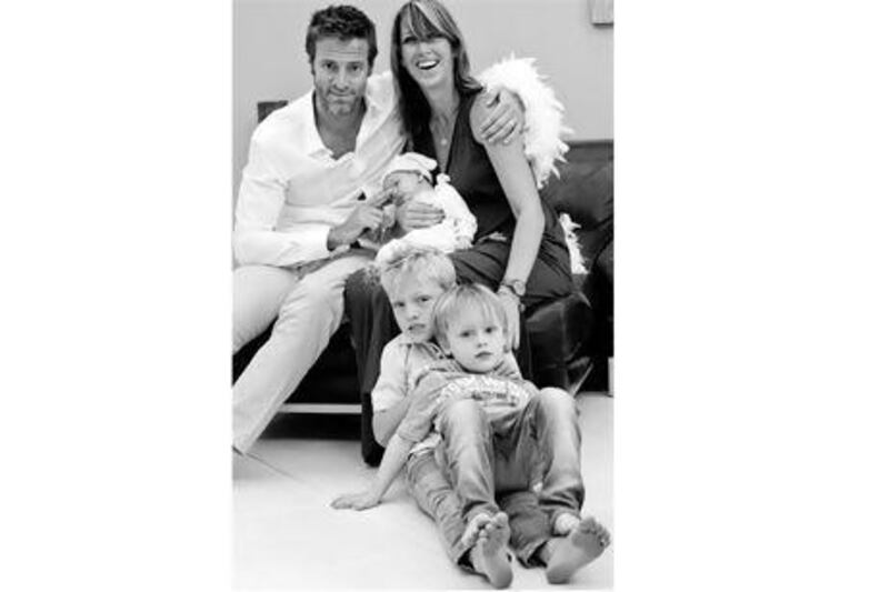 Tanja Peters, the founder and managing director of Coochy Coo Middle East, lives with her husband and children in Dubai. Courtesy Tanja Albracht Peters