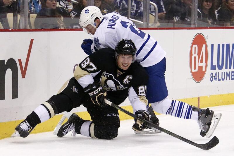 Pittsburgh Penguins' captain Sidney Crosby normally racks up a lot of points in October yet has zero so far this season. Gene Puskar / AP Photo