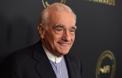 Martin Scorsese arrives at the 2020 AFI Awards at the Four Seasons on Friday, Jan. 3, 2020 in Los Angeles. (Photo by Jordan Strauss/Invision/AP)