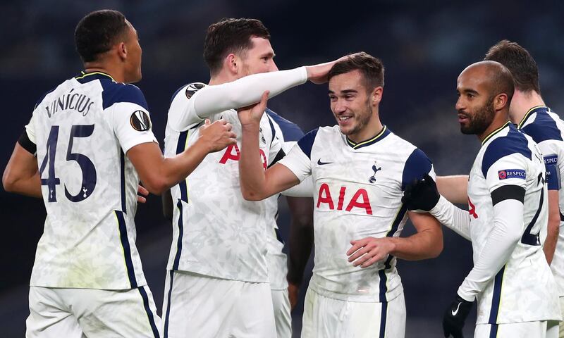 Harry Winks – 8. Winks got better as the game went on. He played some searching balls into the box and then scored with an extraordinary mis-hit cross from 56 yards.  EPA