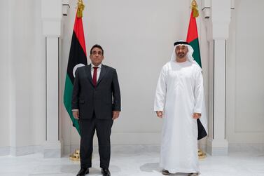 UAE-Libya relations are being consolidated ahead of crucial Libyan elections this December. Ministry of Presidential Affairs 