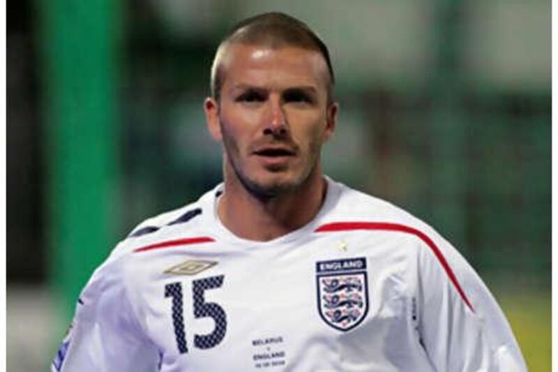 The England midfielder David Beckham has been appointed as a vice president for England's bid to stage the 2018 World Cup.