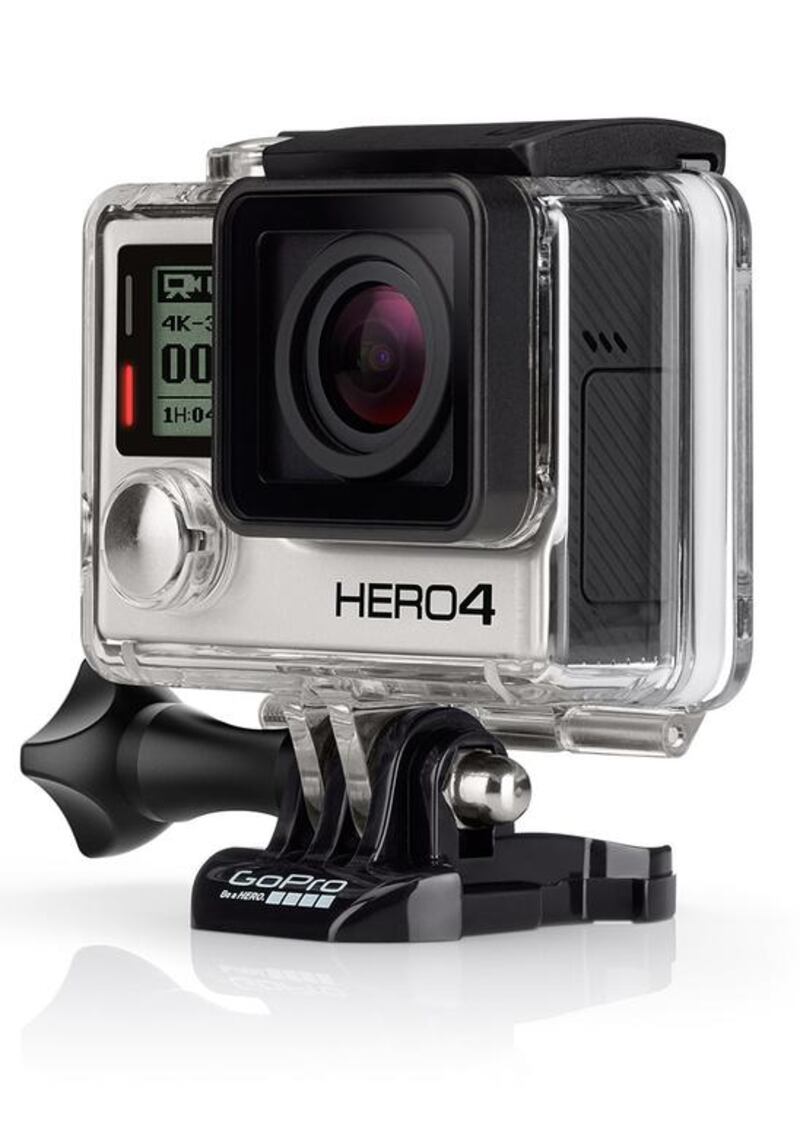 GoPro Hero4 Black. Courtesy GoPro 